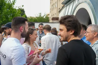 Participanți la meetupul Let’s Talk AI #2, București, 2 iulie 2026 (22)